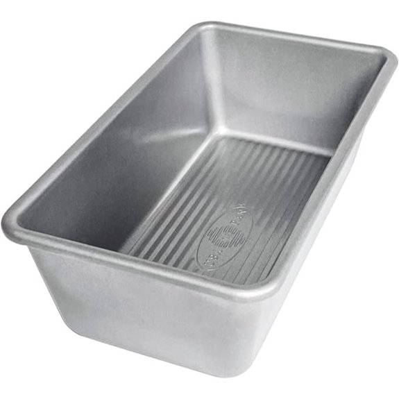 USA Pan Bakeware Seamless Nonstick Standard Bread Loaf Pan 8 x 4.5 x 2.75