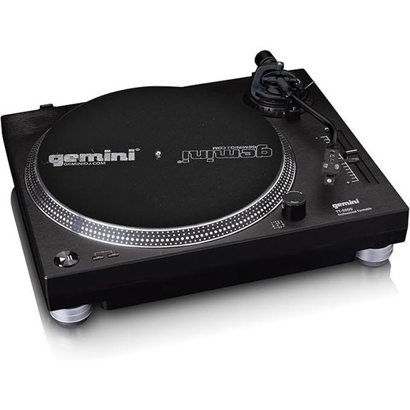 Gemini USB Turntable with Preamp and Pitch Control