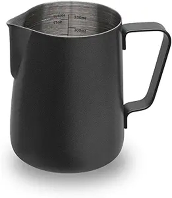 Milk Frothing Pitcher in Multiple Sizes