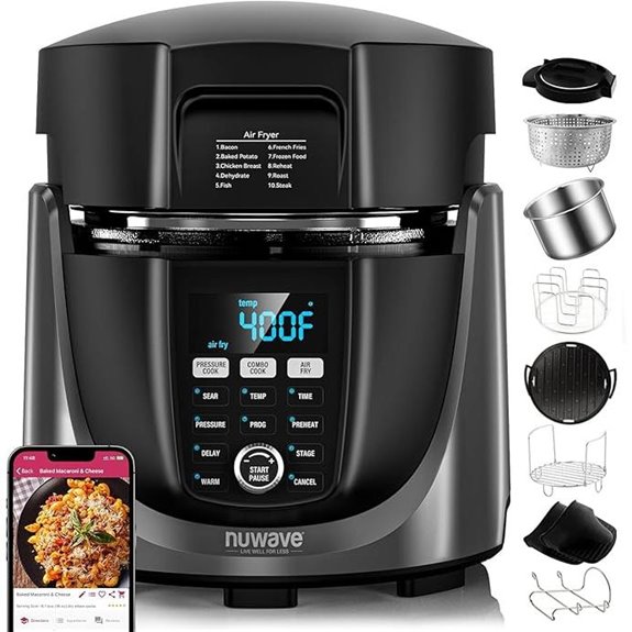 Nuwave Duet 540-in-1 Air Fryer Multicooker