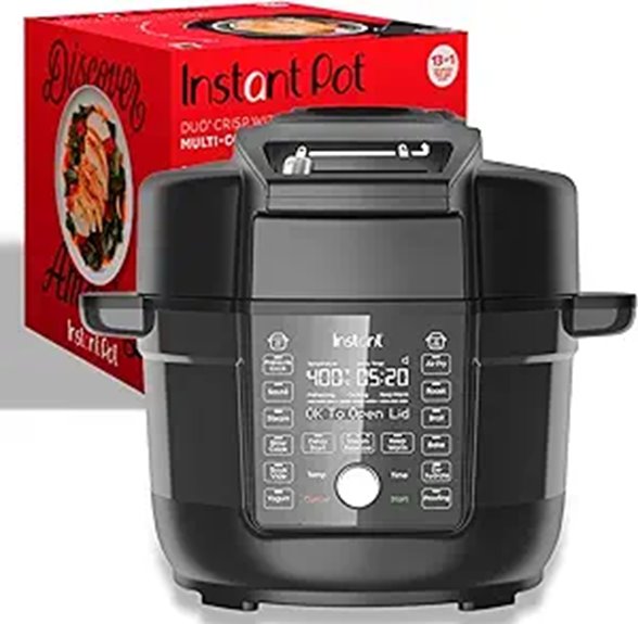 Instant Pot Duo Crisp 13-in-1 Air Fryer & Pressure Cooker