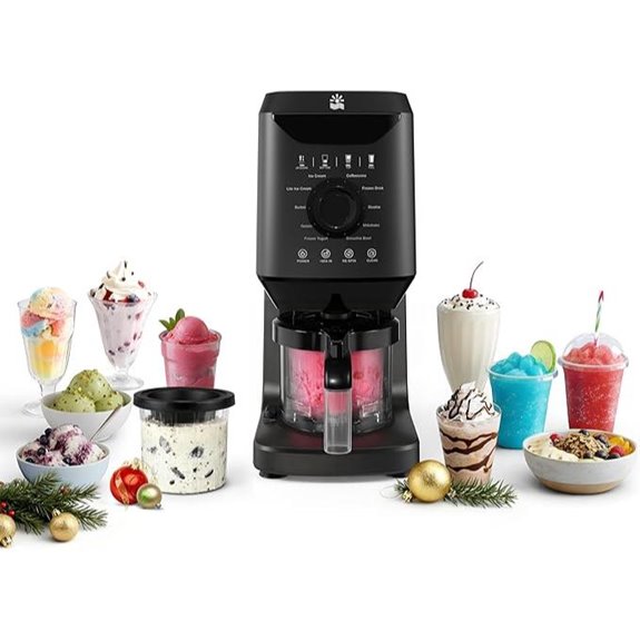 12-in-1 Ice Cream Maker with Presets and Self-Cleaning