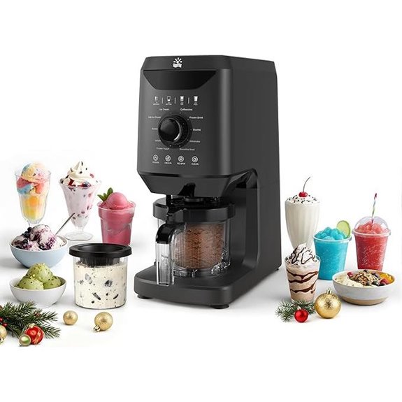 12-in-1 Ice Cream Maker with Presets and Self-Cleaning