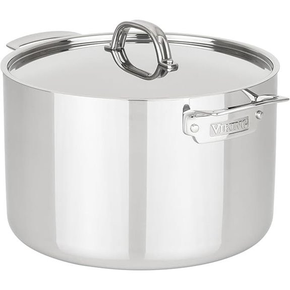 Viking 12 Quart Stainless Steel Stock Pot