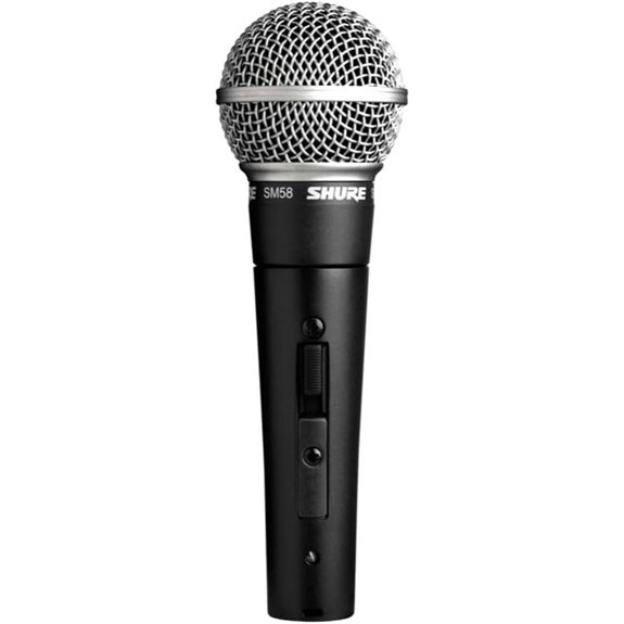 Shure SM58 Dynamic Microphone for Vocals and Recording
