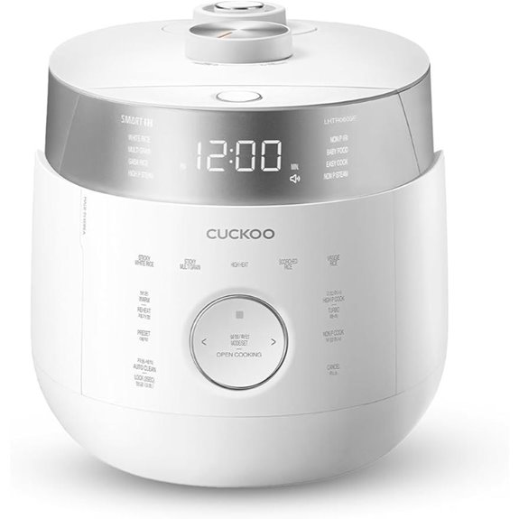 CUCKOO Twin Pressure Rice Cooker with Voice Guide