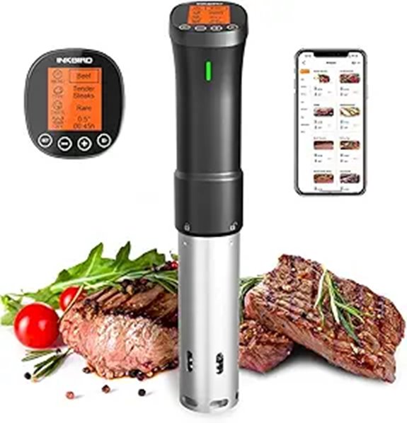 INKBIRD 2.4G WIFI Sous Vide Cooker with App Control