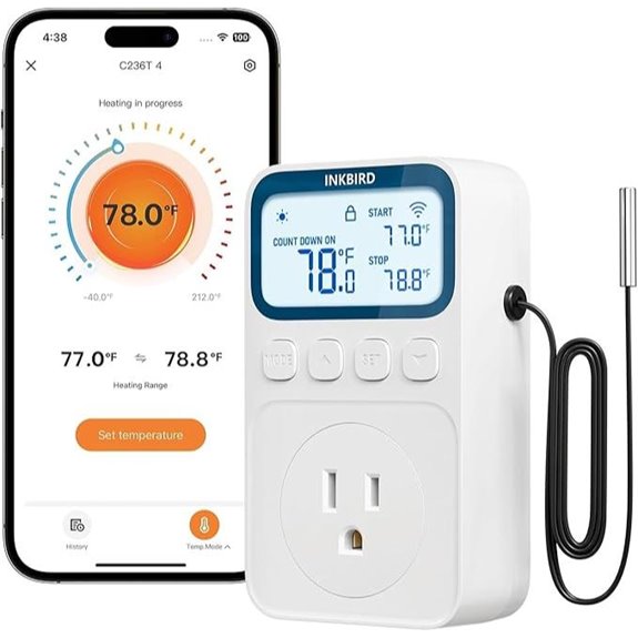 INKBIRD WiFi Plug-in Thermostat with Timer