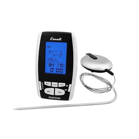 Escali Wireless BBQ Thermometer with Timer