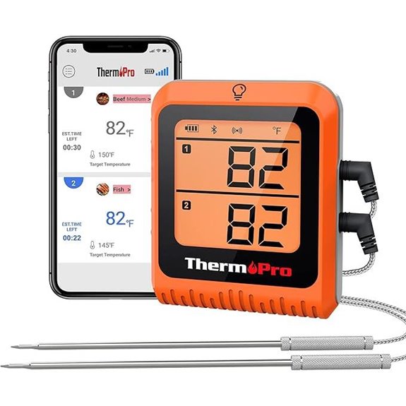 ThermoPro 650ft Wireless Bluetooth Meat Thermometer