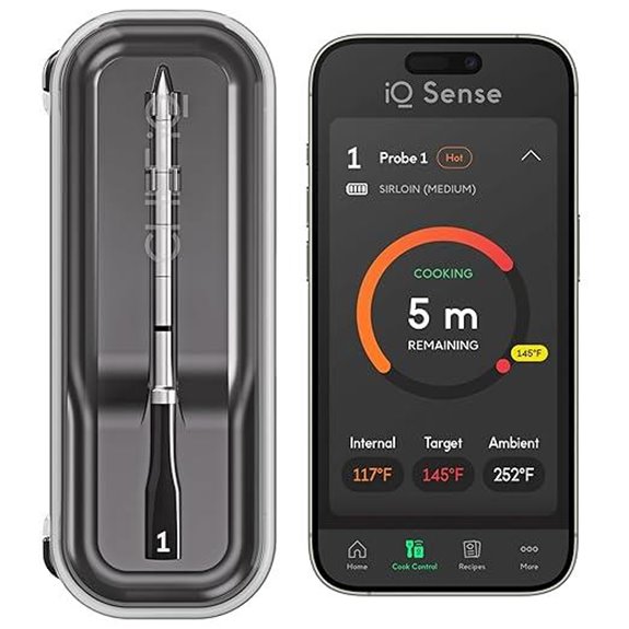 CHEF iQ Sense Wireless Meat Thermometer with Sensors