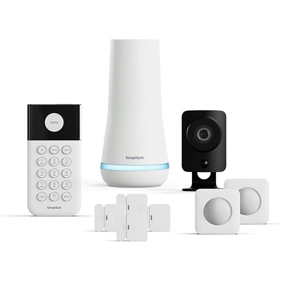 wireless security system with cameras