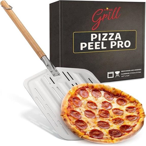 Hans Grill Pizza Peel PRO for XL 12-inch Pizzas