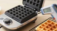 check waffle iron temperature