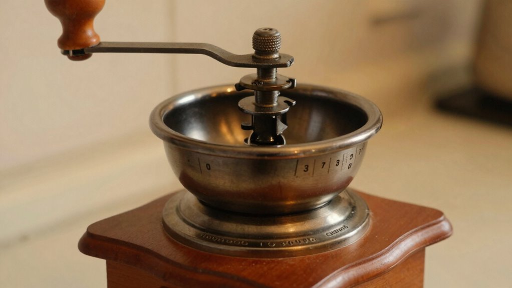 consistent coffee grinding routine