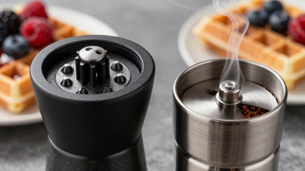 consistent flavorful coffee grinding