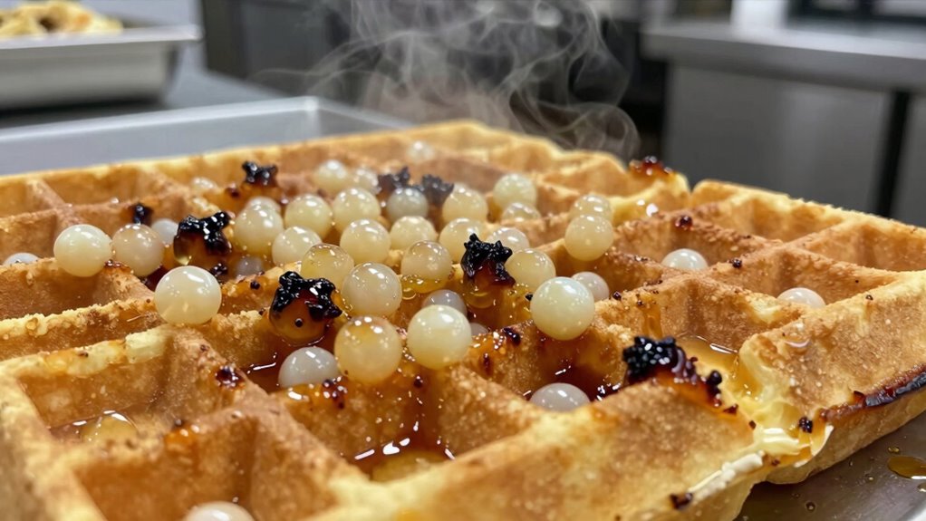 control heat for perfect waffles