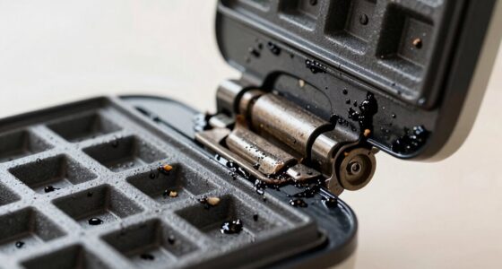 deep cleaning waffle maker