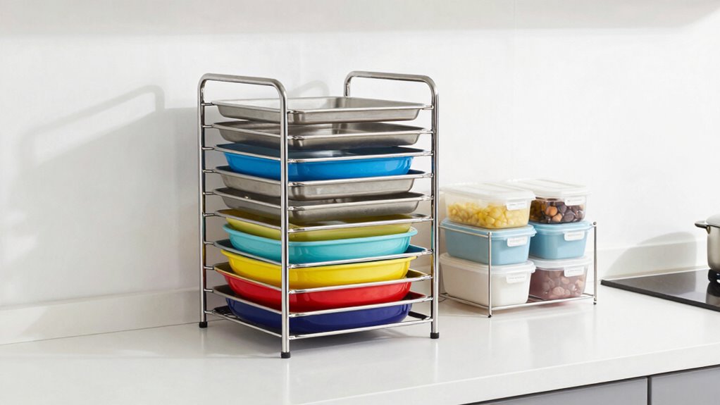 durable space efficient kitchen organization