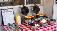 essential waffle truck equipment