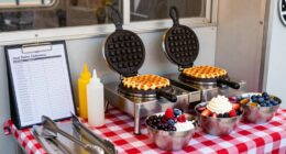 essential waffle truck equipment