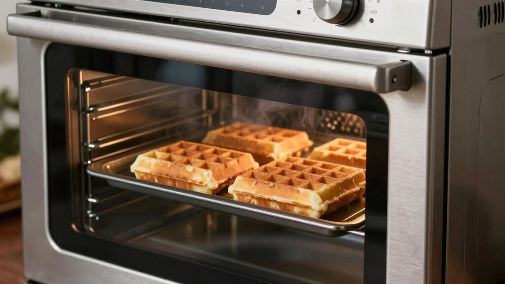 even efficient waffle baking