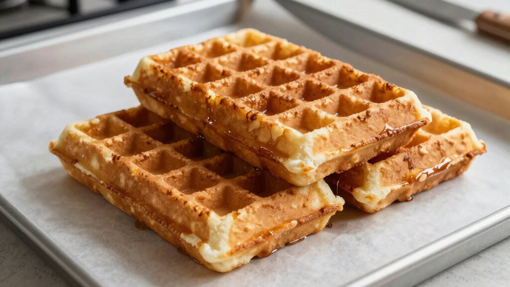 freeze then pack waffles
