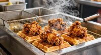 fryer capacity prevents queues