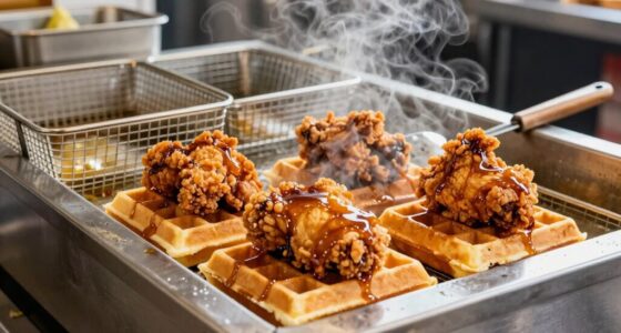 fryer capacity prevents queues