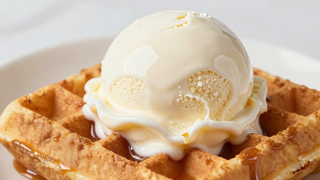 ice cream melting rate