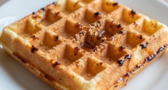 no scrape burnt waffle fix