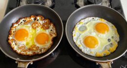 oil creates crisper edges