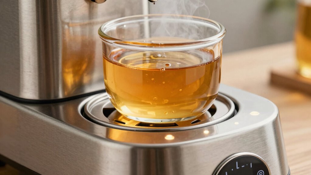 optimal syrup temperature range