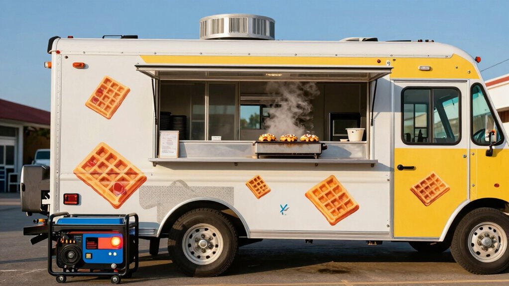 portable power for waffles