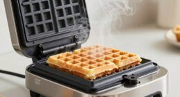 prevent batter spills by flipping