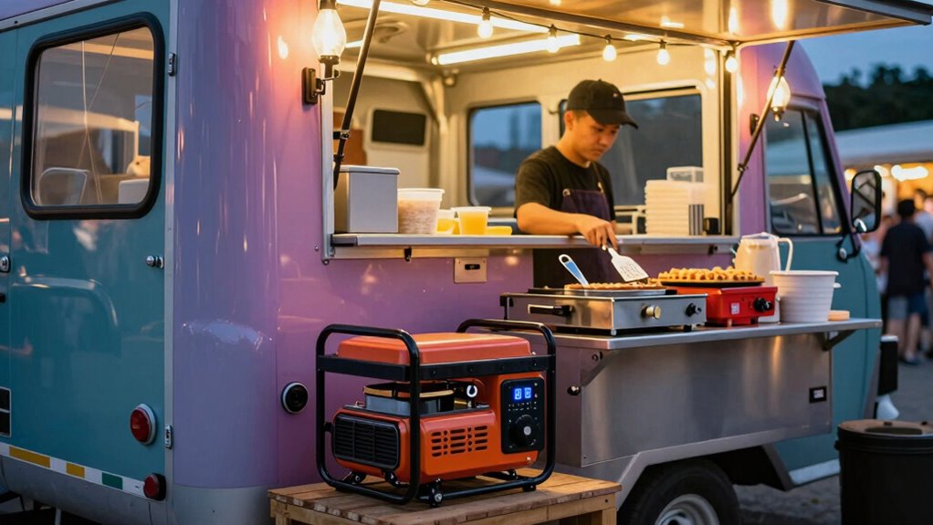 reliable food truck power solutions