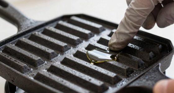 seasoning prevents waffle sticking