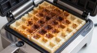 uneven browning in new waffle makers