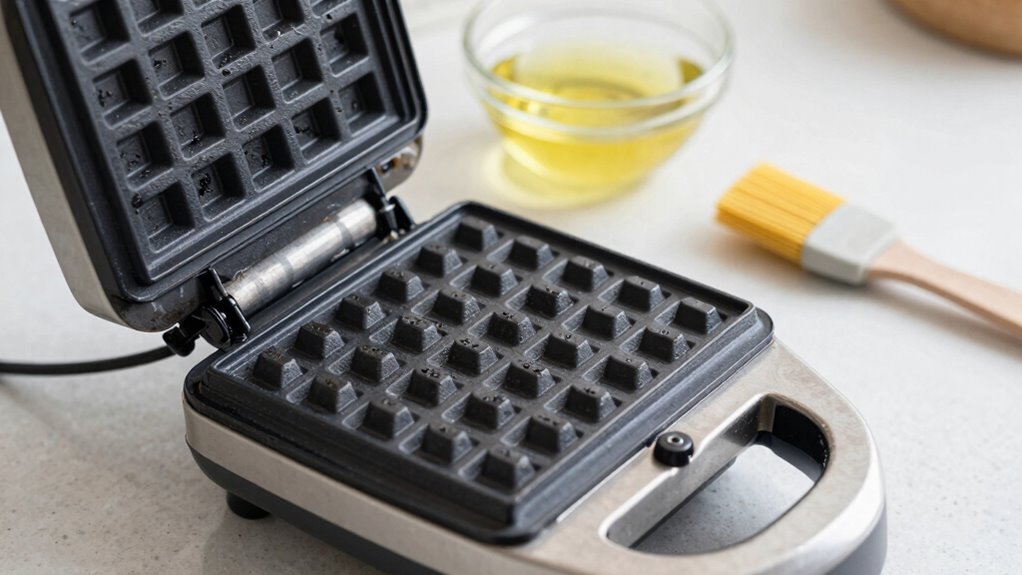 use light oil clean regularly