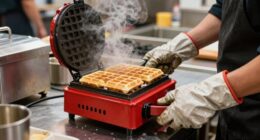 use protective gear and caution