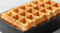 ventilated packaging keeps waffles crisp