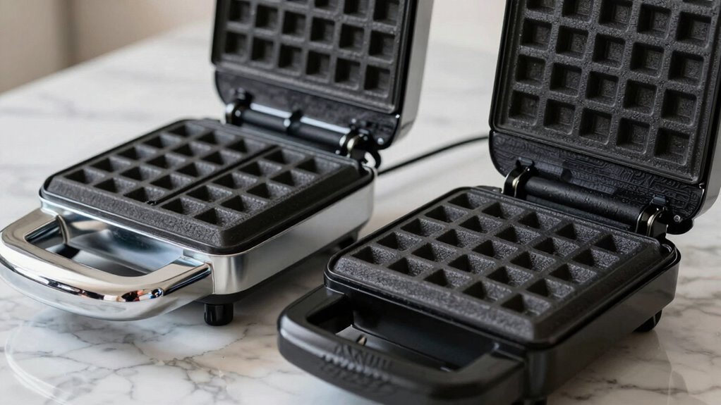waffle maker heat distribution