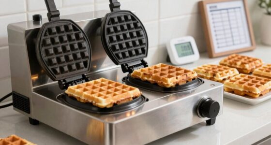waffle production rate calculation