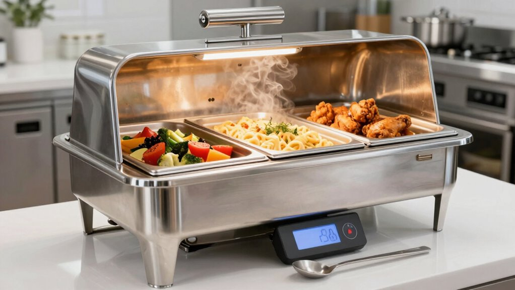 choosing efficient buffet warming trays