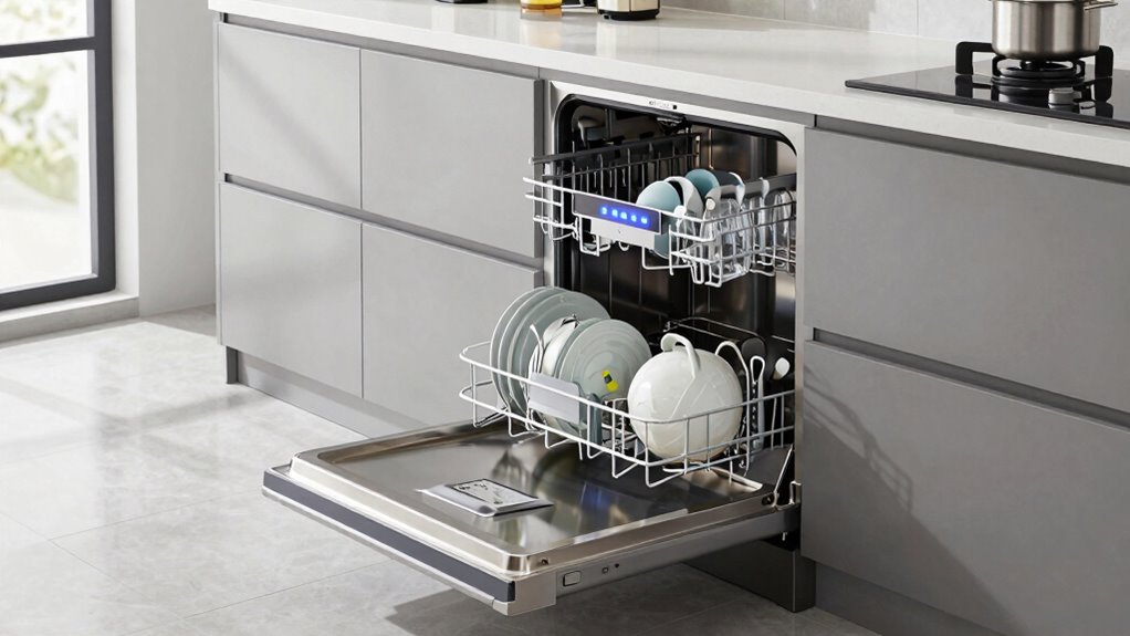 choosing efficient large capacity dishwasher