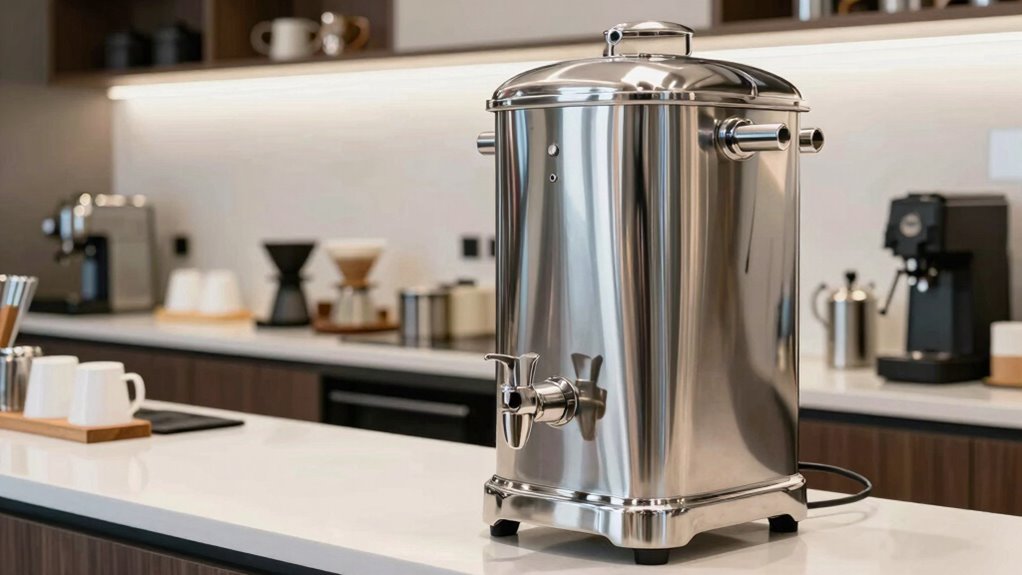 commercial coffee urn features