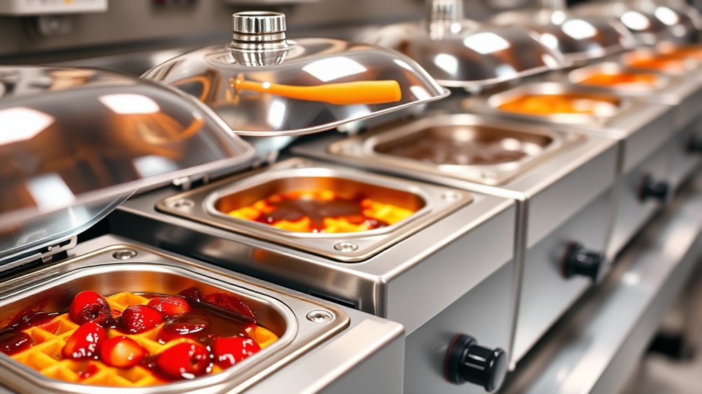 efficient precise sauce warming