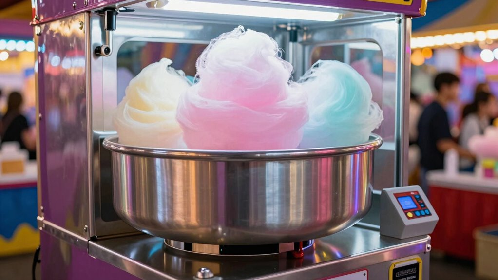 key commercial cotton candy factors