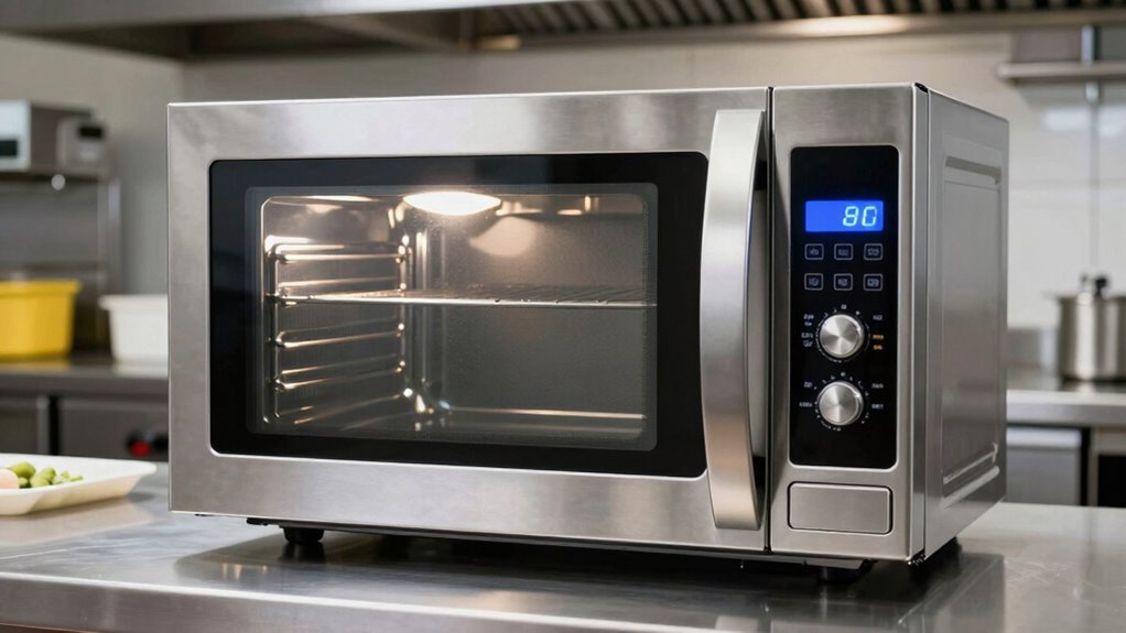 key features for commercial microwave