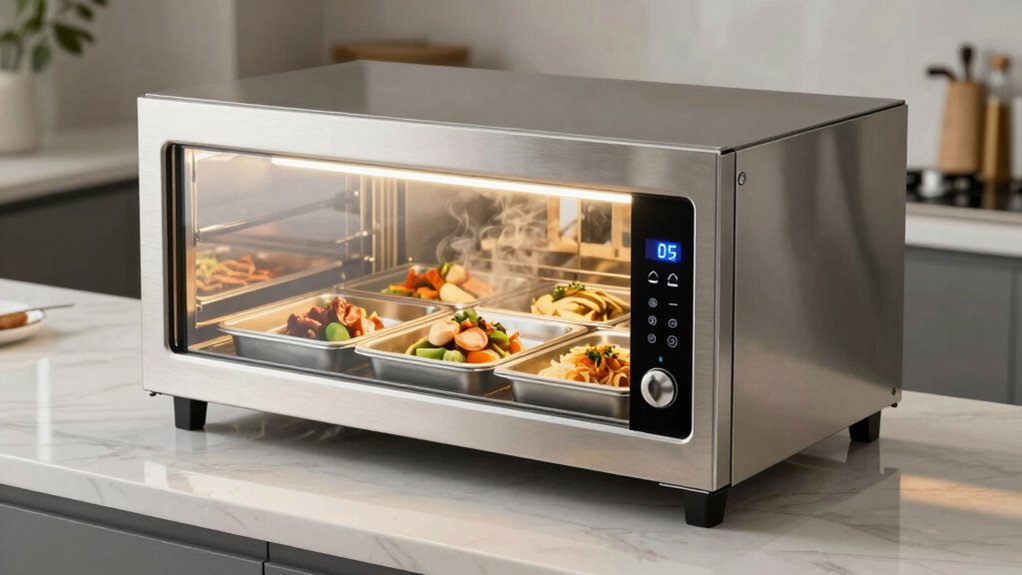 key features for food warmers